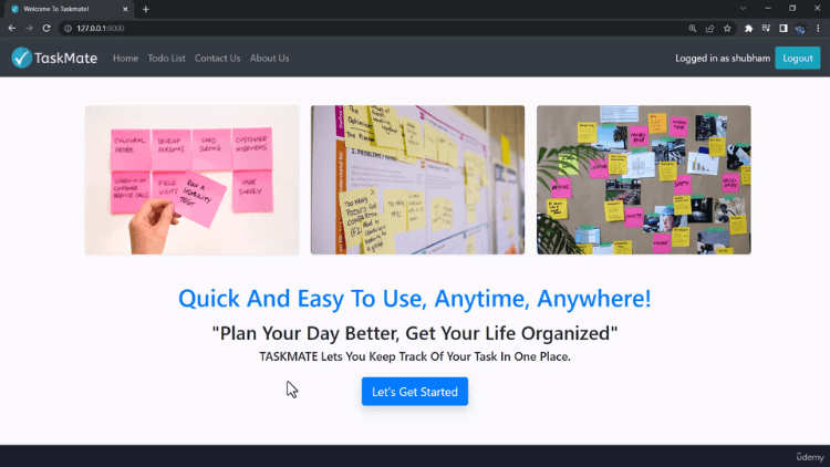 Taskmate: Task Management Web Application