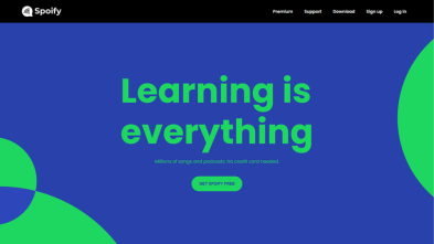 Spotify Clone Using Flexbox