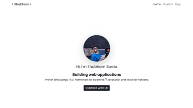 Portfolio Website Using Bootstrap
